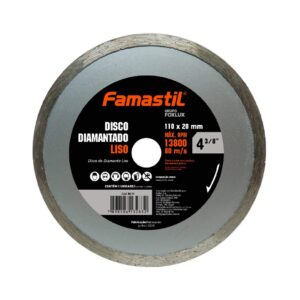 Disco Diamantado Liso 4 3/8 110 X 20 mm