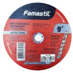 Disco Corte 230(9")x1,8x22,2mm Metal/inox