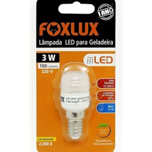 Lampada LED P/ Geladeira 3w/220v E-14