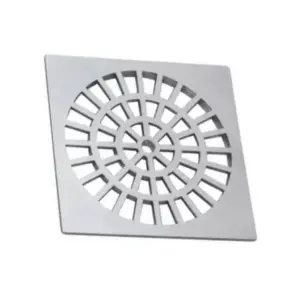 Grelha P/ Caixa Sifonada DN 100 mm - Branco Autosserviço - Plastilit