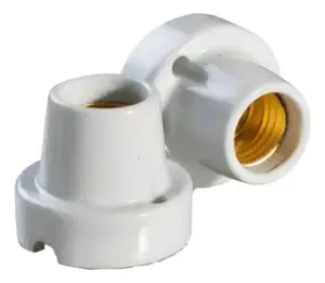 Receptáculo Porcelana C/Base Mister