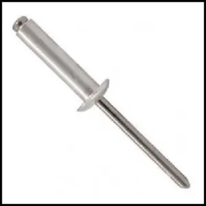 Rebite Aluminio 3,2X12 C/(1000) Natural Mister