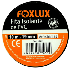 Fita Isolante 10 MTS Preta