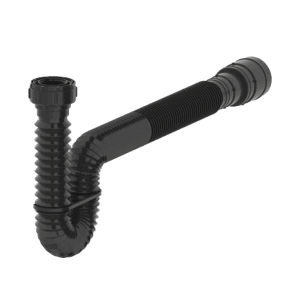 Sifão Tubo Extensível 1,1 M Black C/ Suporte Censi