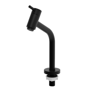 Torneira 1/4 De Volta Bica Baixa 45 - Black Fosco Censi