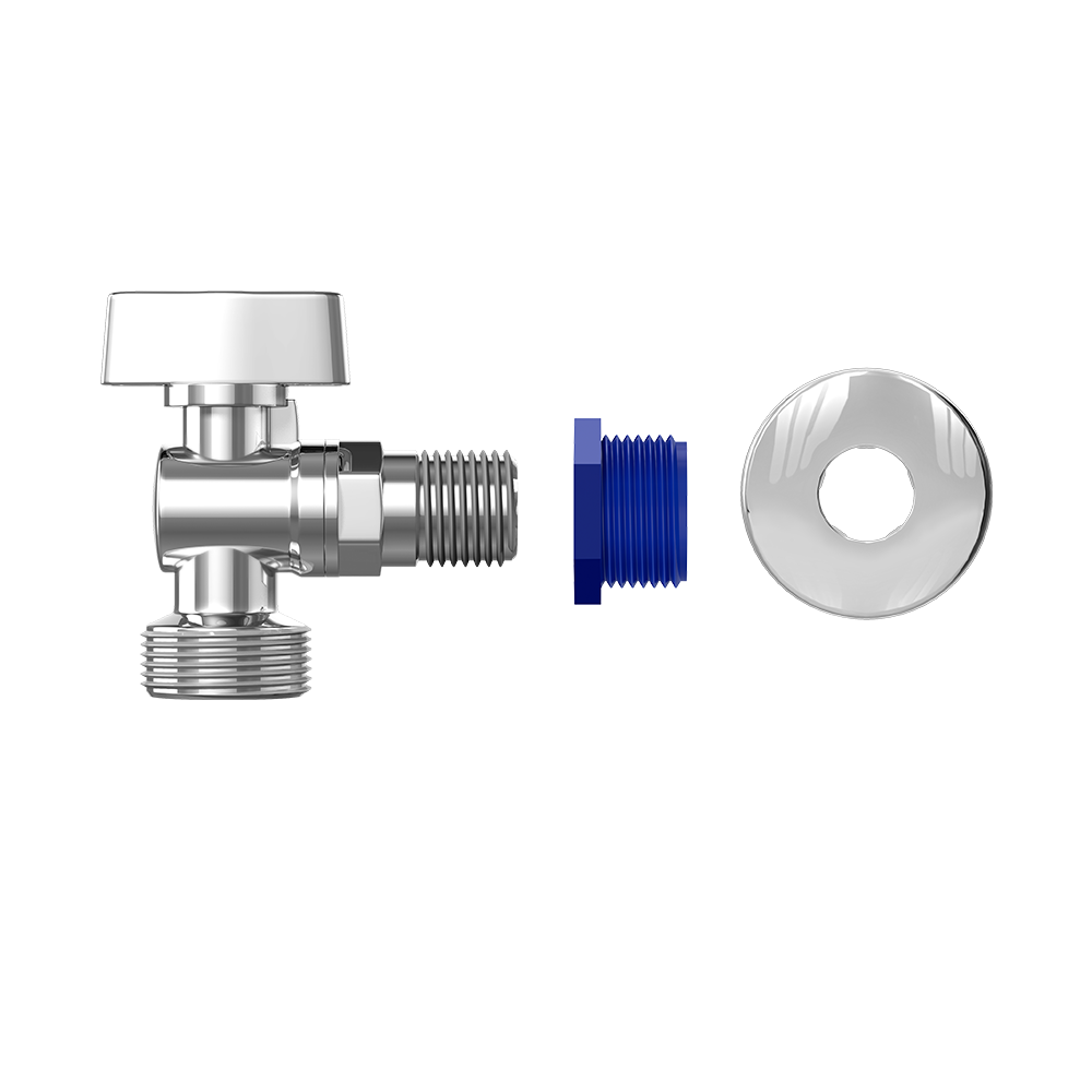 Torneira De Latão Para Máquina De Lavar - Rosca Macho 1/2" X 3/4" Censi
