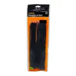 Abraçadeiras Nylon 380x4.8mm Preta C/50