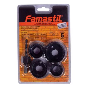 Serra Copo 5 Peças Famastil C/HASTE