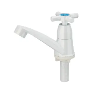 Torneira Lavatório Branca Arej 1/4Volta - Star Ms - Mesa - Plastilit