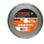 Disco Diamantado Liso Porcel. 4 3/8" 110 x 20 mm