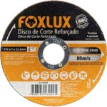 Disco de Corte 115(4,5")x1,6x22,2mm Met/inox