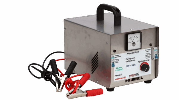 Carregador de Baterias 12v 50ah C1250AE Incosel