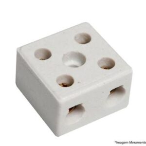 Conector de Porcelana Bipolar 10mm Foxlux