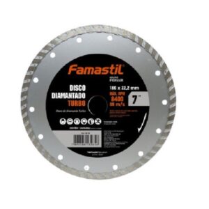 Disco Diamantado Turbo 7" 180 X 22,2mm