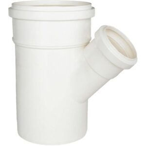 Juncao de Reducao 90º Esgoto SN DN 100 mm X 50 mm - Plastilit
