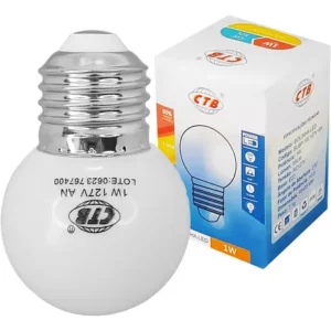 Lâmpada Mini bulbo LED 1W CTB