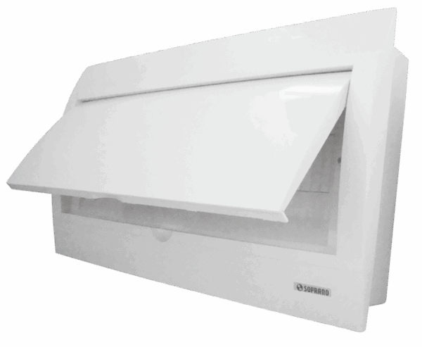 Quadro Distribuição Sobrepor 18 iec-pb Soprano