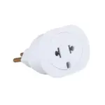 Adaptador 2P+T Universal 10a 250v~ Branco Ilumi