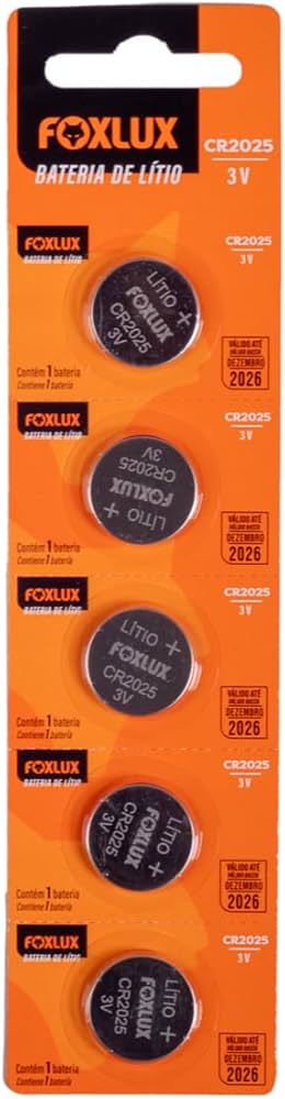 Bateria de Litio 3V Cr2025 Blister