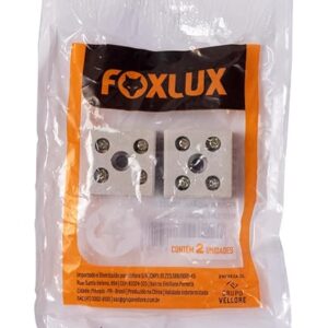 Conector de Porcelana Tripolar 10mm Foxlux