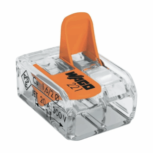 Conector emenda cx 221 2 derivacoes 4mm Wago