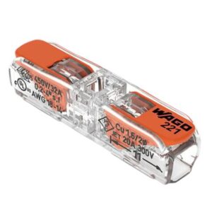 Conector emenda cx 221-2411 reto 1p 4mm Wago