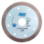 Disco Diamantado Porcelanato/cerâmica Norton Pro Fino 110x20mm