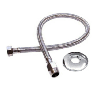 Engate flex metalico trançado 40CM