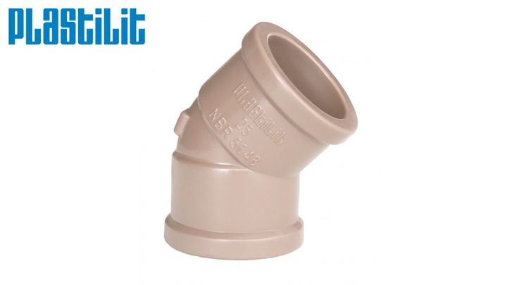 Joelho 45º Soldavel de 20 mm - Plastilit