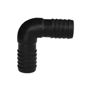 Joelho 90º Interno Duplo Preto Dr 1" - Plastilit