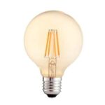 Lâmpada Filamento E27 (G95 Globo) 4W Bivolt Foxlux
