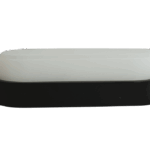 Luminária Led Tartaruga Foxlux 12W 6500K Preta