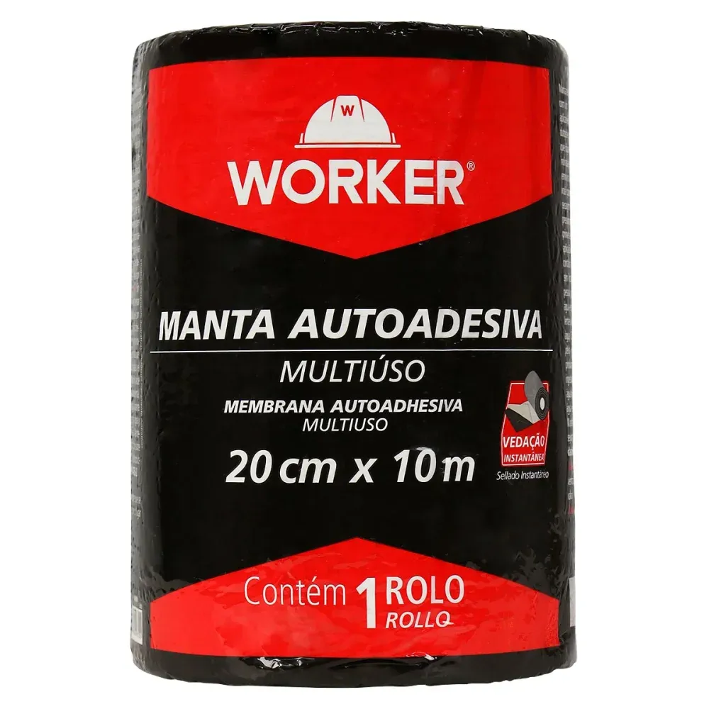 Manta autoadesiva alum flexiv 20cmx10m Worker
