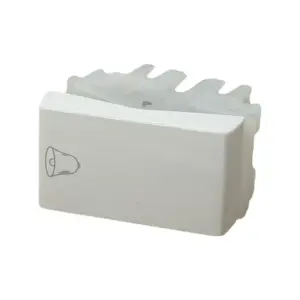 Modulo Pulsador 10A 250V~ Campainha Gravada Branco Pezzi