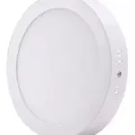 Painel Led 12w Redondo Sobrepor 170x170mm - 6000k Empalux