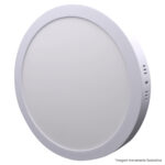 Painel Led 24w Redondo Sobrepor 280x280 - 6000k Empalux