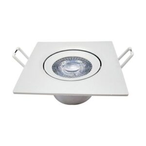 Spot Led 7W Quadrado 3000K Bivolt