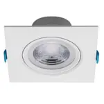 Spot Led Embutir PAR20 Quadrado 7W Branco Liege