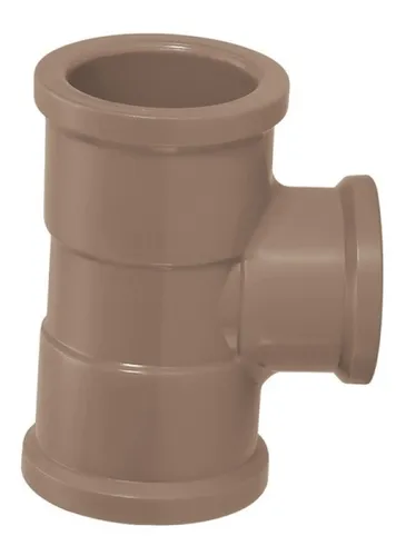 Tee de Reducao Soldavel De 50 X 40 mm - Plastilit