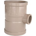 Tee de Redução Soldável 50 X 25 mm - Plastilit