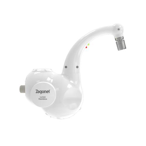 Torneira Lumen Eletronica Zagonel 5500W 220V Branco