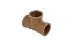 Tee de redução soldável 32x25 mm Tubozan