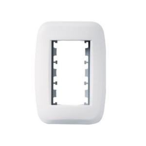 Placa + Bastidor 2X4 Classica Branco Pezzi