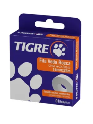 Fita Veda Rosca 18mmx25m Tigre