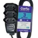 Extensão 2P 3m CorfiHome Corfio