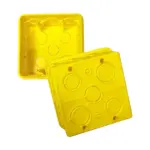 Caixa Luz 4x4 Embutir Amarela Ilumi