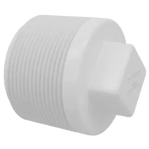 Plug Tampão branco roscável 3/4" Pietrobon