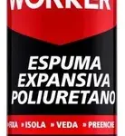 Espuma poliuretano pu 290ml/284g Worker
