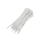 Abracadeiras Nylon 200x2,5 Branca C/100