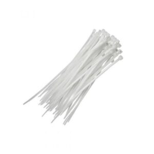 Abracadeiras Nylon 200x2,5 Branca C/100